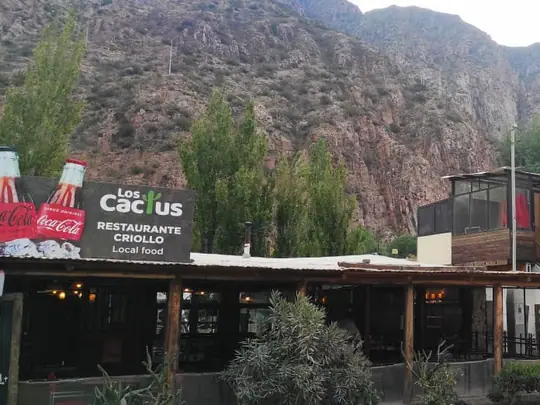 Restaurante Los Cactus, en Cacheuta